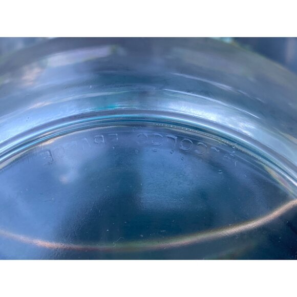 ROYAL ALBERT  Old Country Rose Clear Glass Salad Fruit Serving Bowl 9In - Picture 10 of 10